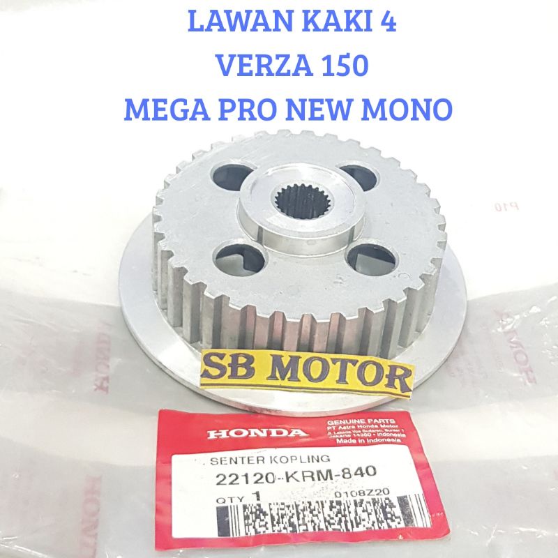 LAWAN KAKI 4 KOPLING MEGA PRO NEW MONOSHOCK VERSA VERZA ASLI AHM 22120-KRM-840