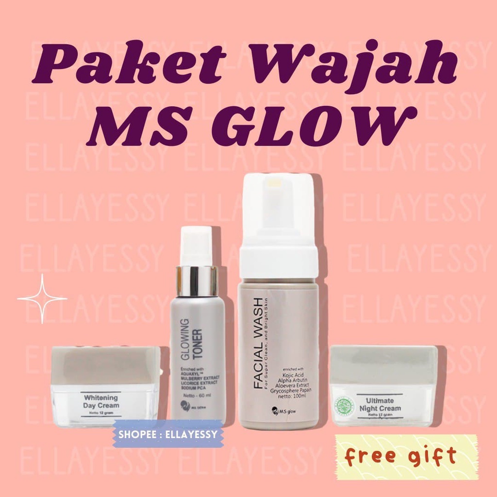 MS Glow Paket Wajah