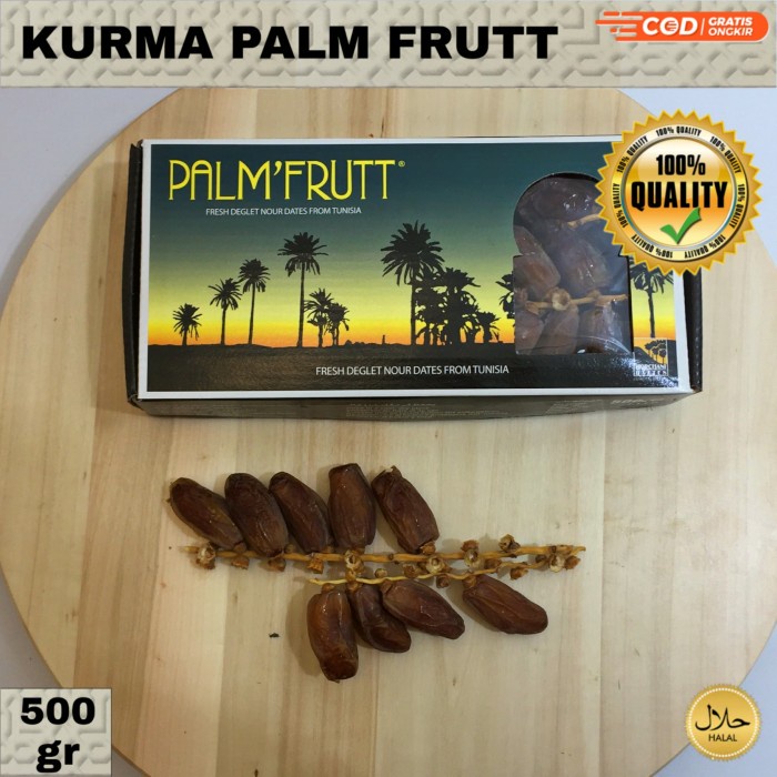 

KURMA NADIA 500 GR / KURMA TUNIS TANGKAI / KURMA PALM FRUIT