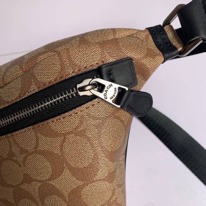 Coach Grade Belt Bag in Signature Canvas   (C3228)