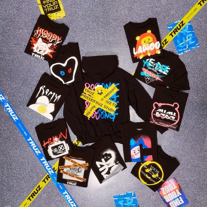Kaos T-shirt TRUZ Treasure LINE Studio