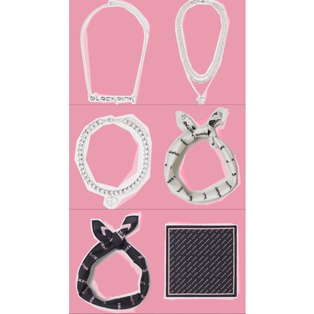 H&M X BLACKPINK NECKLACE // SCARF