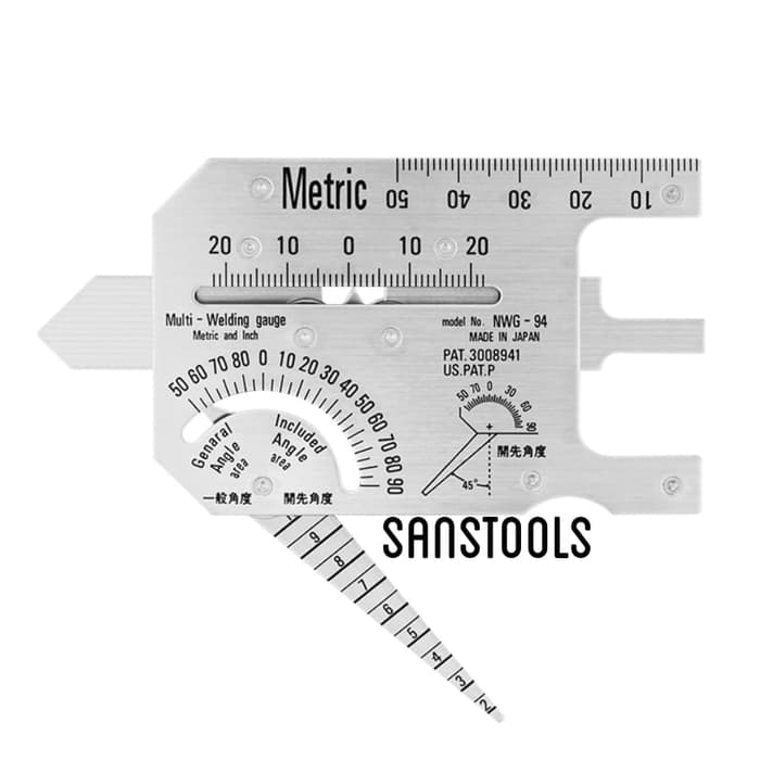 welding gauge NWG-94 welder gage gauges Fuji tool Japan NWG94 NGW-94