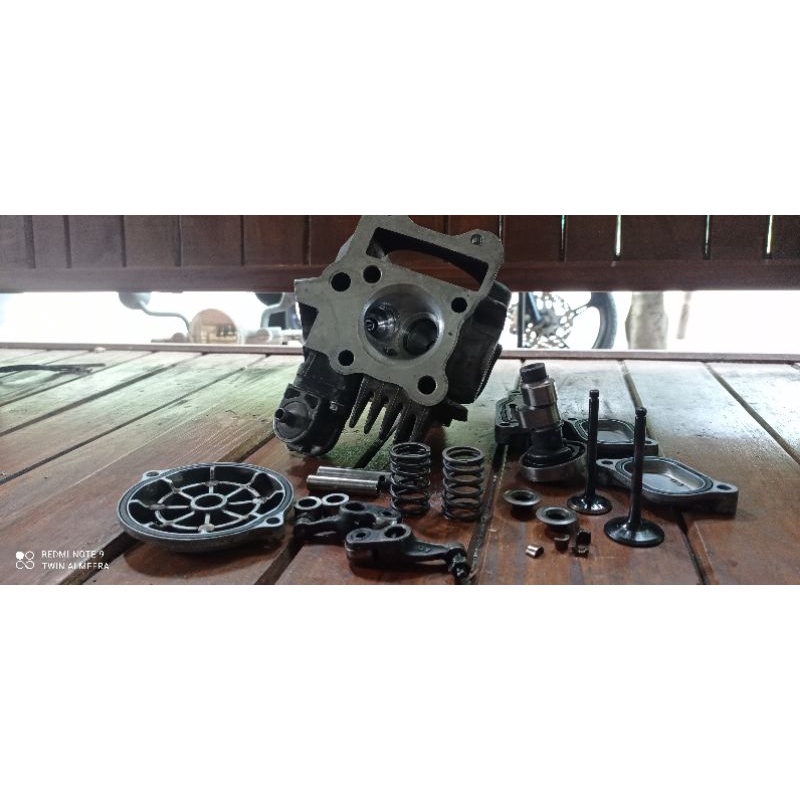 head kop custom smash 110 klep 28-24 temlar rra