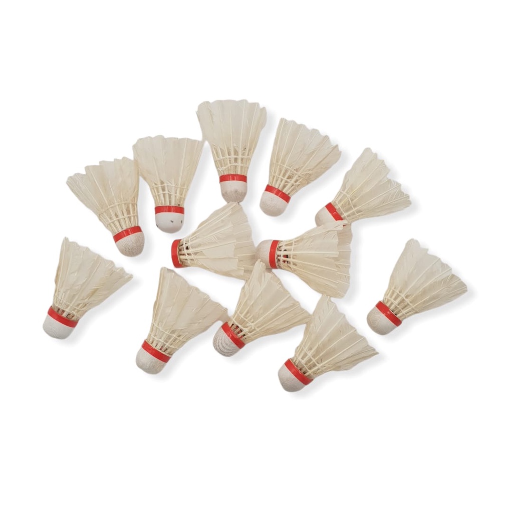 KOK Badminton MIKROS Merah isi 12 / Kok Bulutangkis / Mikros Kok Bulutangkis Badminton Anak Isi 12pcs/  Badminton Shuttlecocks/ Kok 1 Tabung