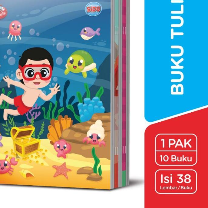 

JY7✶ Buku tulis Sinar dunia 38 lembar ( 10 buku ) Kirim Langsung