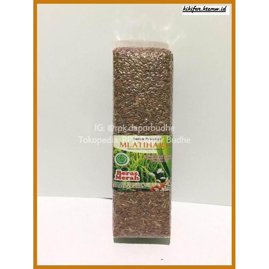 

ANEKA-BERAS- BERAS MERAH PREMIUM 1 KG - MLATIHARJO -BERAS-SEHAT.