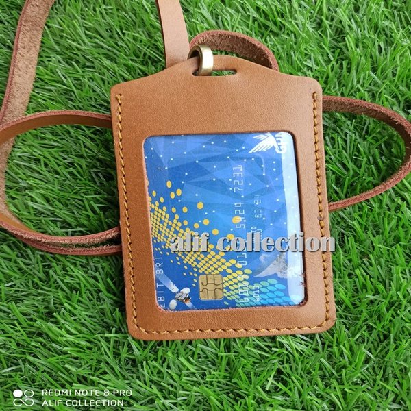 

iD card holder kulit asli - name tag kulit asli - name tag holder m