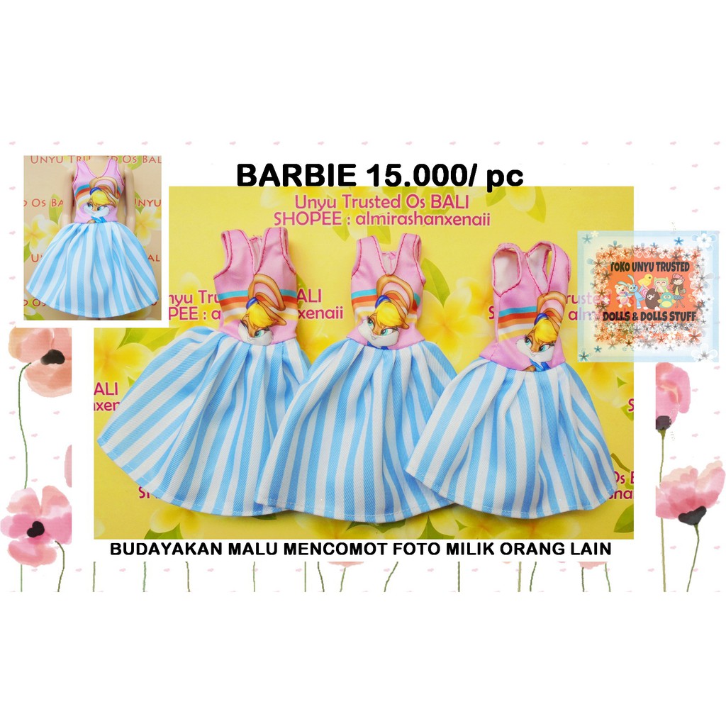 (B.A.J.U) Boneka Barbie Mattel SERVISAN/ Barbie/ Barbie Doll/ Boneka Barbie/ Blythe (ORIGINAL) K16