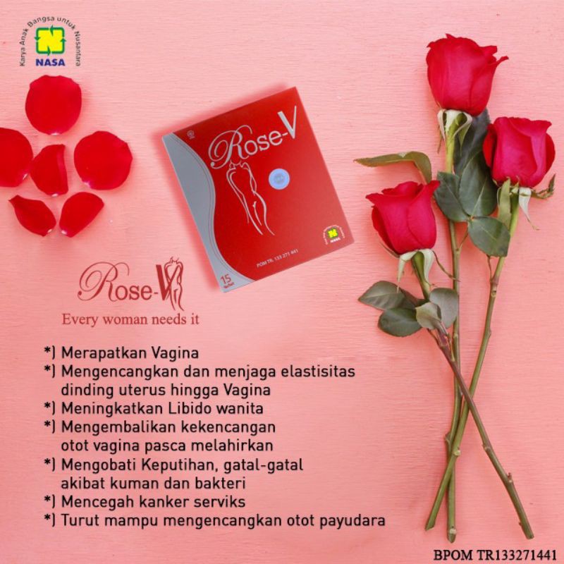 

Rose V NASA Isi 15 Sachet, ♥️Sehat Bebas Keluhan Kewanitaan Dengan Rose V ♥️ Bisa Untuk Ikhtiar Program Hamil