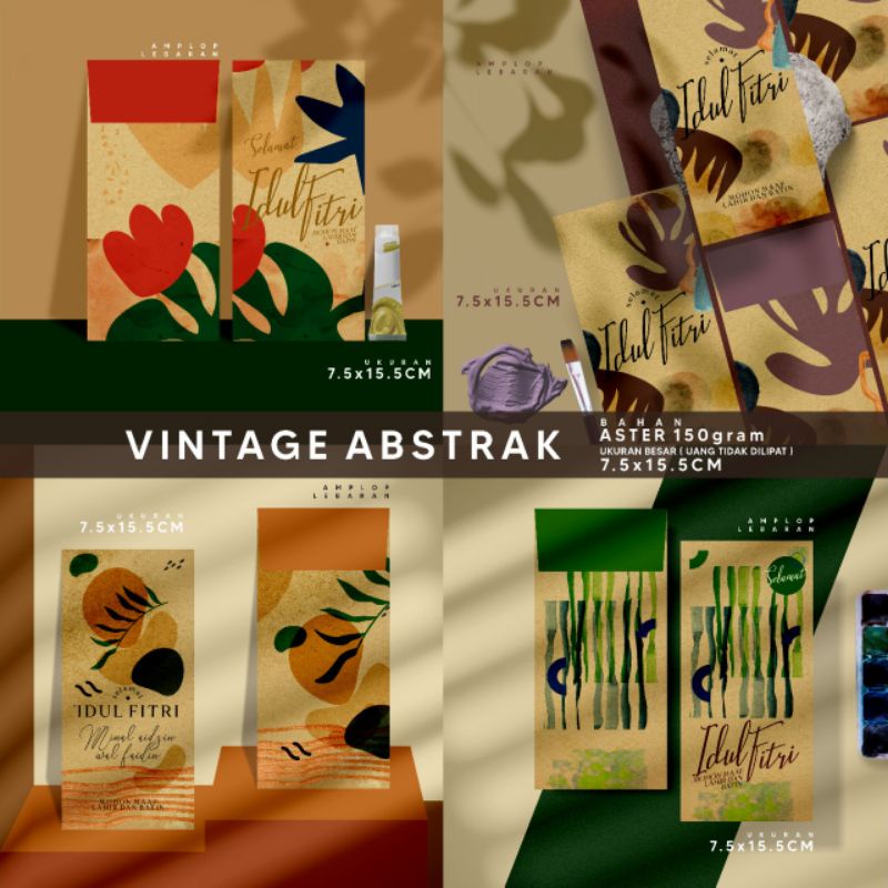 

Amplop Vintage Abstrak