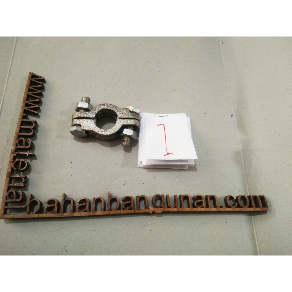 klem selang SL 22 galvanis ludecke galvanis pemadam kebakaran 2 baut clamp selang air tekanan tinggi