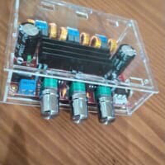 Box akrilik untuk power TPA3116D2 TPA3116 TPA3116 D2 acrylic Box akrilik untuk mo