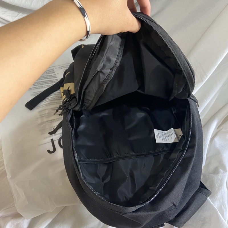 Bagpack / Ransel Jordan Flight Black Gold