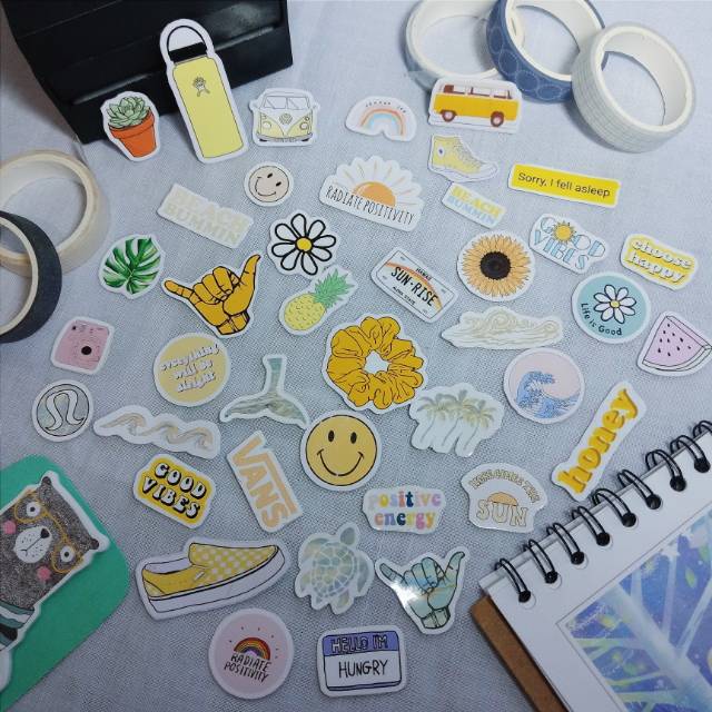 

Sticker aesthetic 45 pcs /sticker vintage/sticker tumblr/sticker lucu/scrapbook sticker/stiker murah