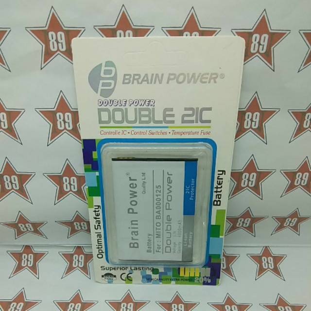 Battery batre Mito BA000125 Brain power