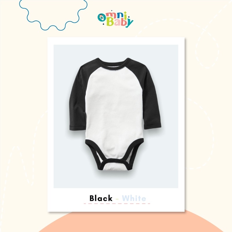 OMNIBABY Jumper Panjang Bayi Fashion Polos SNI!