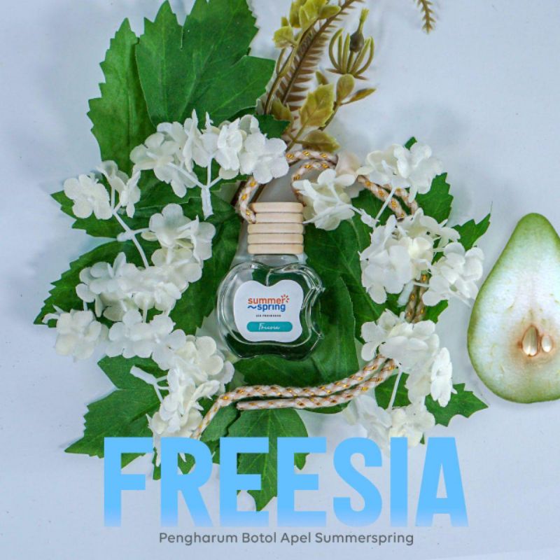 Summer Spring Parfum Mobil botol apel aroma freesia