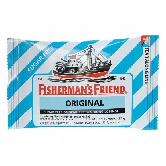 Fisherman's FRIEND ORI SUGAR FREE 25 GR