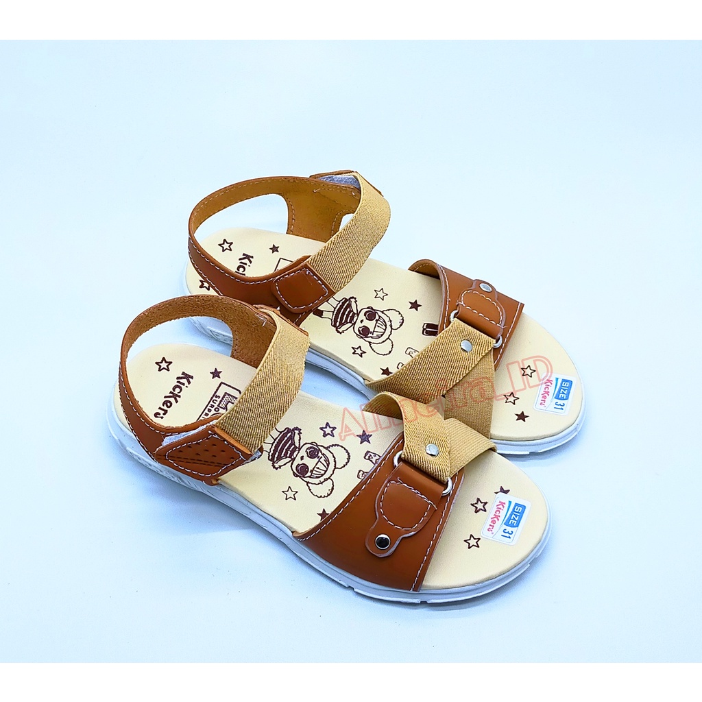 Sandal Anak Perempuan Slip On Kickers Karakter Terbaru | Sandal Anak Cantik &amp; Simpel | Sandal Anak Berkualitas