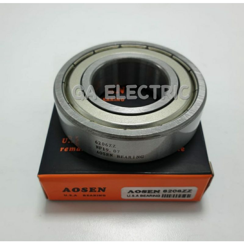 BEARING AOSEN 6206ZZ MESIN CUCI FRONT LOADING