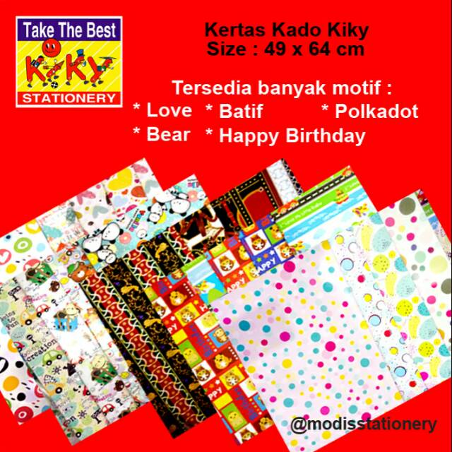 

Kertas kado kiky