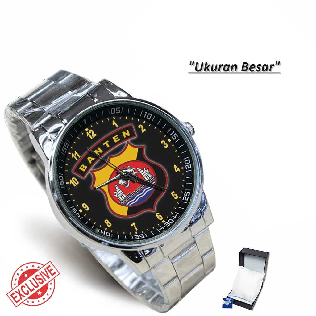 Jam Tangan Rantai Couple POLDA BANTEN (Keren)