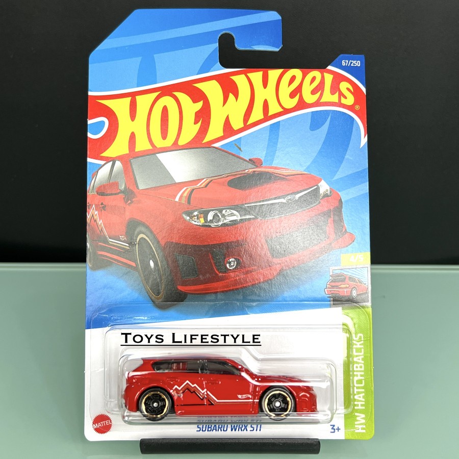 Mobil Hotwheels Hot Wheels Diecast - Subaru WRX STI