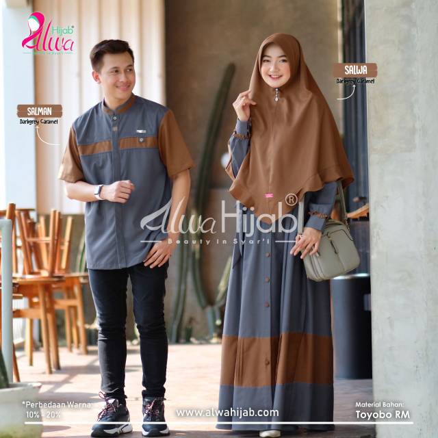Couple Salman Salwa by Alwa hijab
