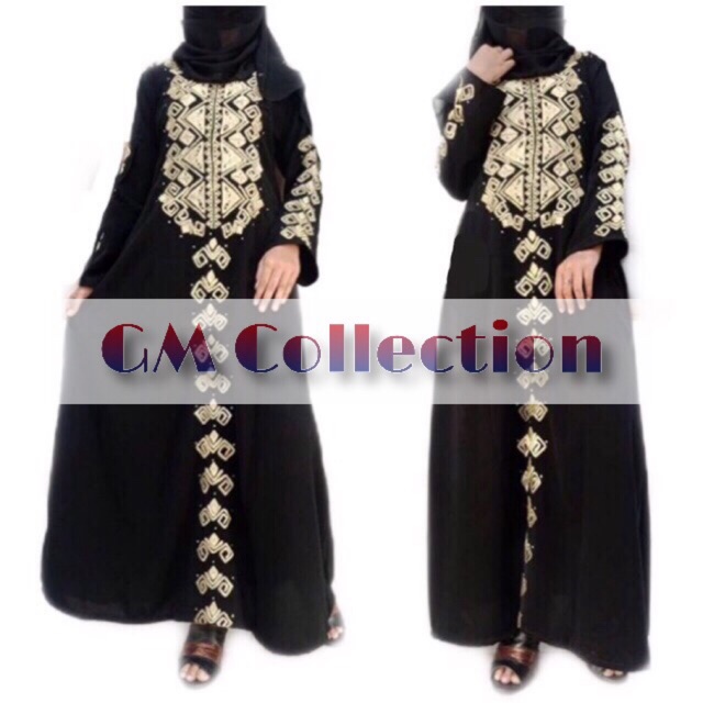 Abaya Bordir Maroko