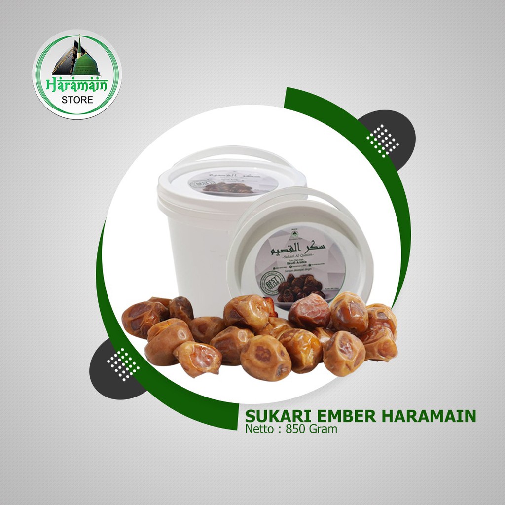 

KURMA SUKARI AL QASSIM EMBER / 850 GRAM