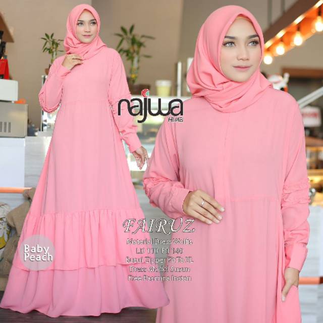 Fairuz dress terbaru