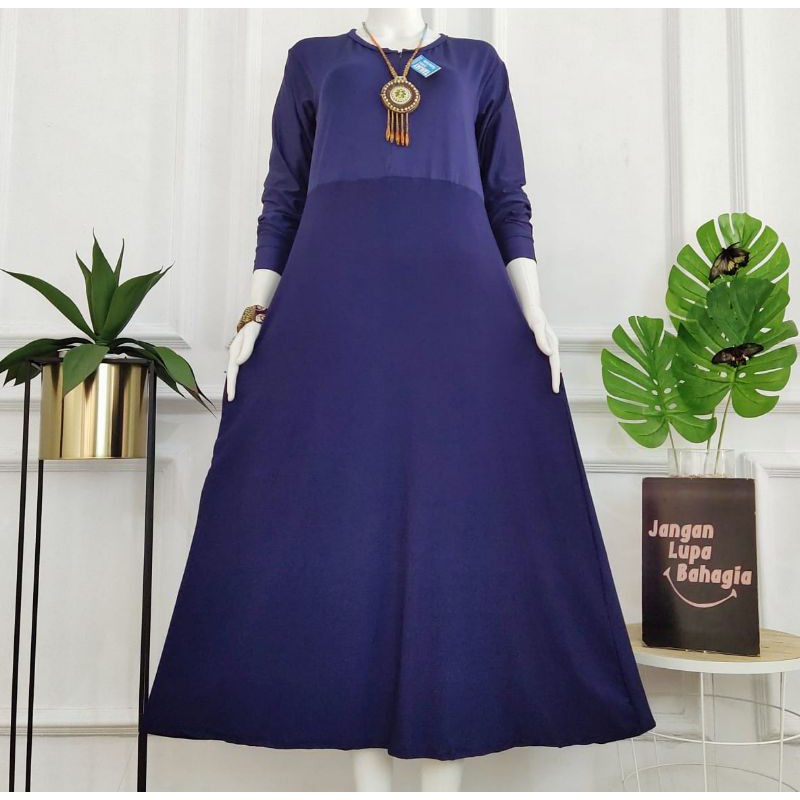 Gamis Jersey polos