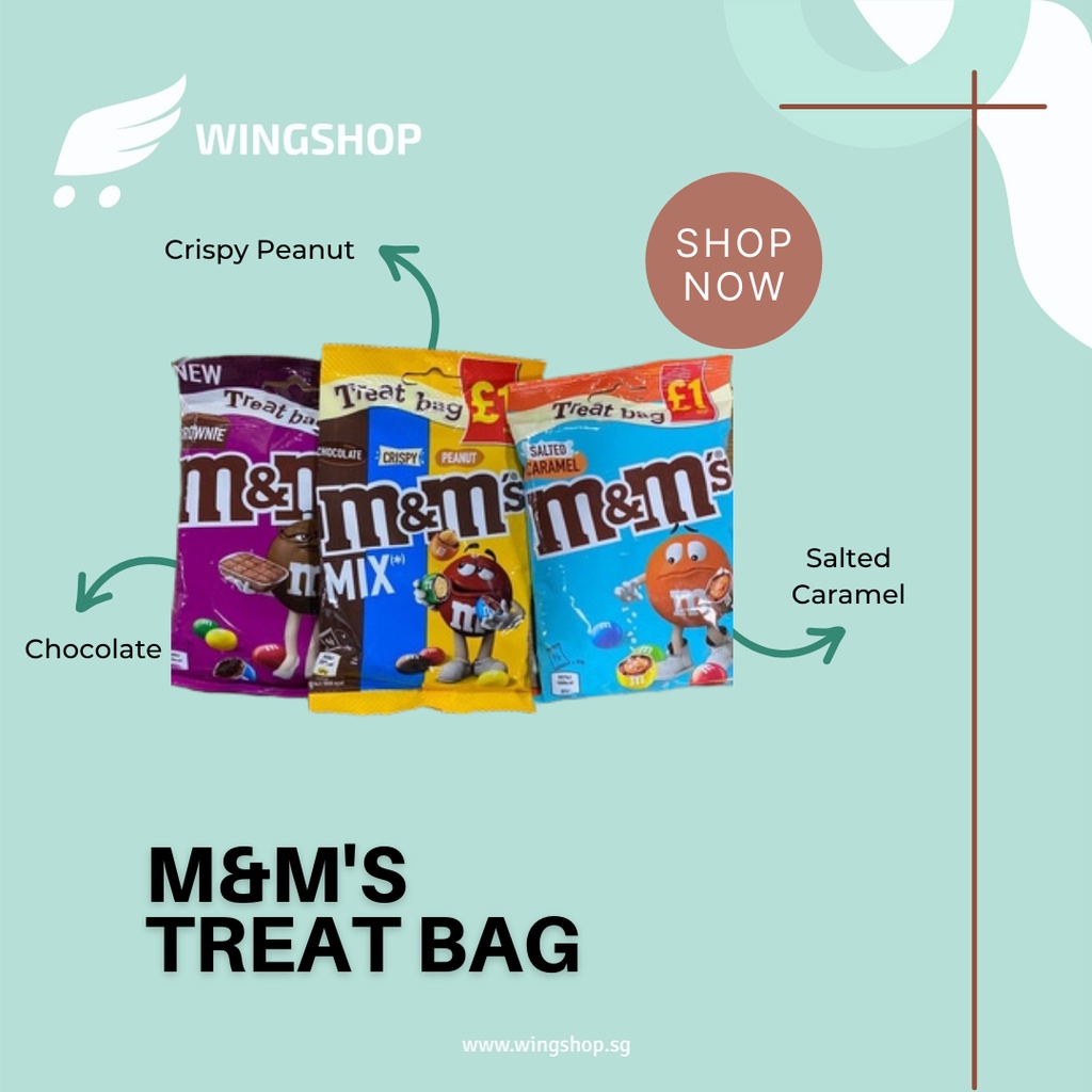 

(PO) Bundle of 3 M&M's Treat Bag