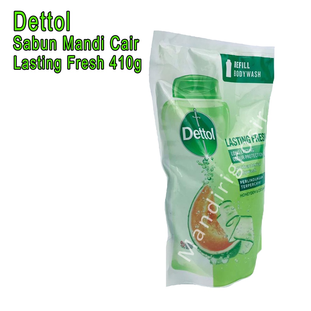 Sabun Mandi Cair *Dettol BodyWash * Lasting Fresh Refill * 410g