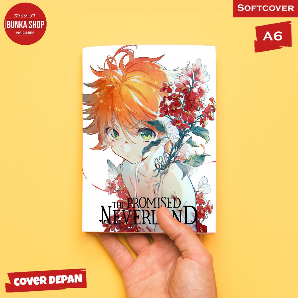 

Pocket Note Anime The Promised Neverland Emma Softcover A6 Buku Tulis Catatan Murah