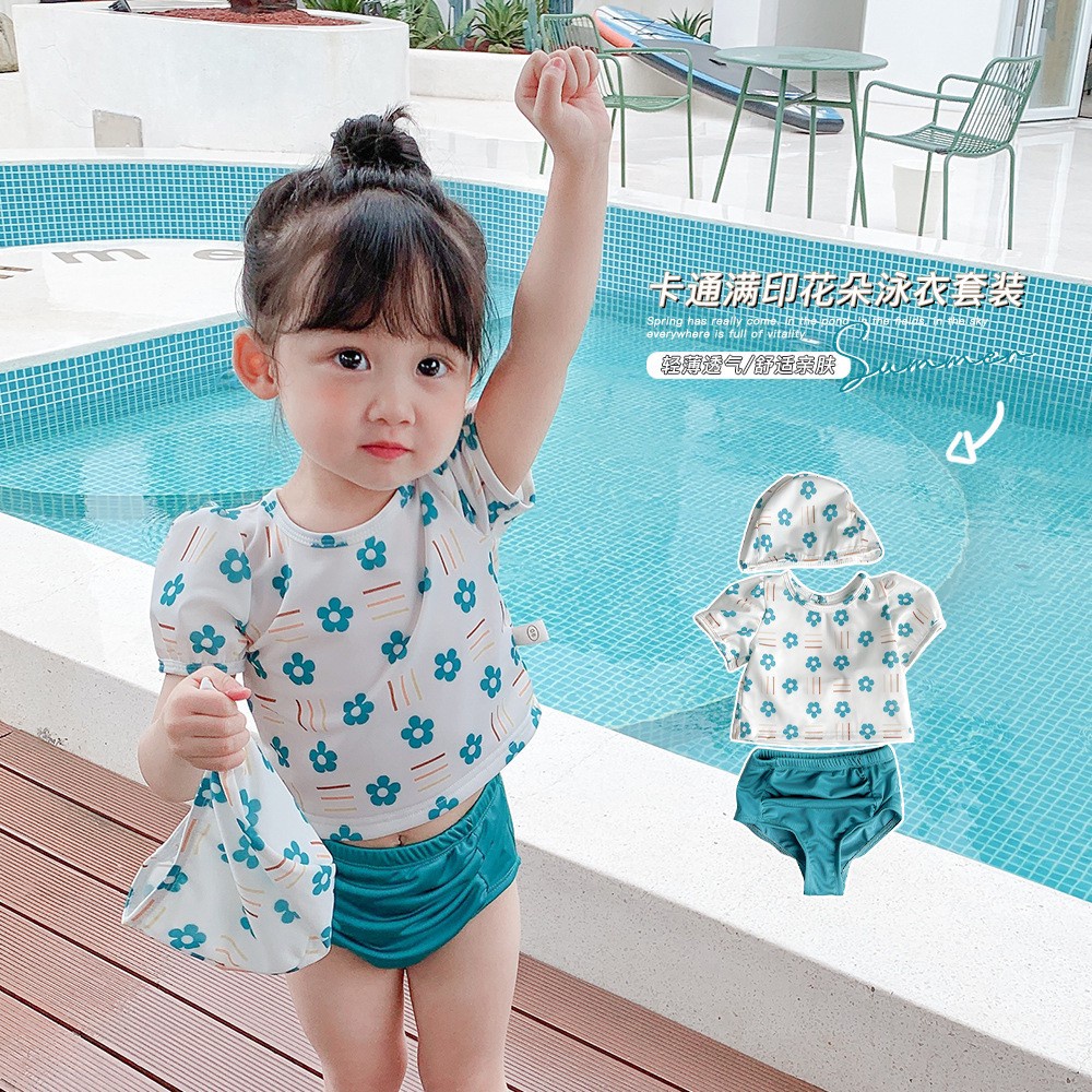 (free topi) 0-3 thn | Baju Renang Anak Bayi Swimwear Mermaid Karakter Perempuan ZYTZ ZH