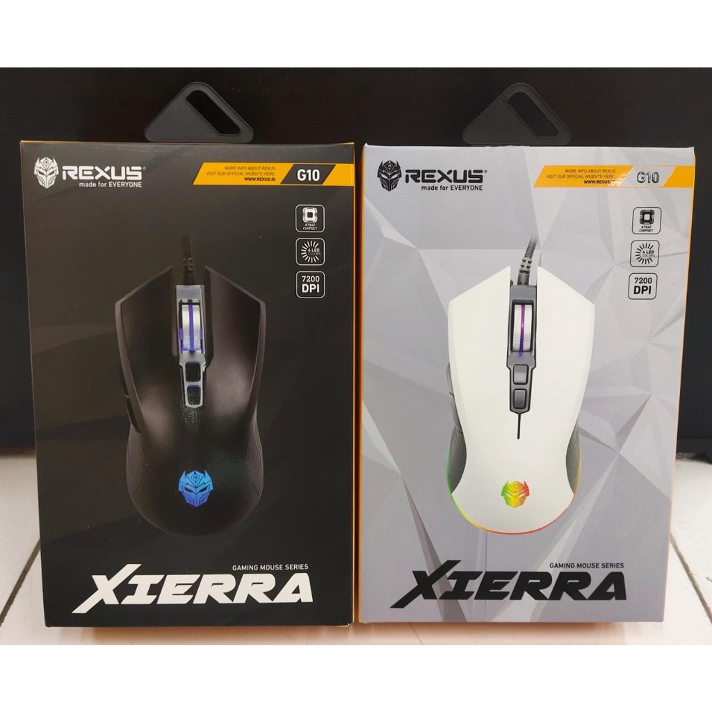 MOUSE REXUS GAMING XIERRA G10 MACRO USB