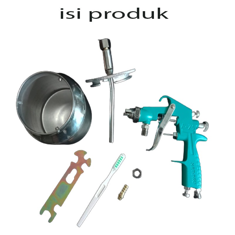 POWER SHOGUN H88G Spray Gun HVLP 600 mL - Alat Semprot Cat Low Pressure / SPRAY GUN F 75 TABUNG BAWAH ORIGINAL