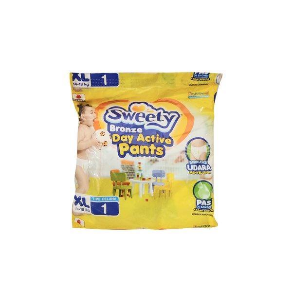Sweety Bronze Pants XL1 Renteng Isi 6 Sachet