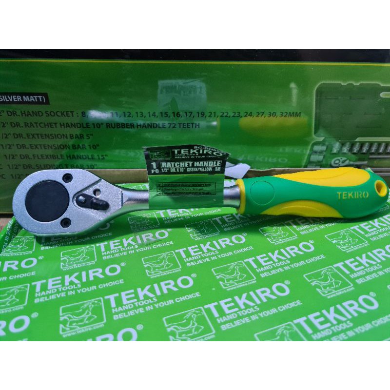 Tekiro Ratchet Handle 1/2 inch Gagang karet