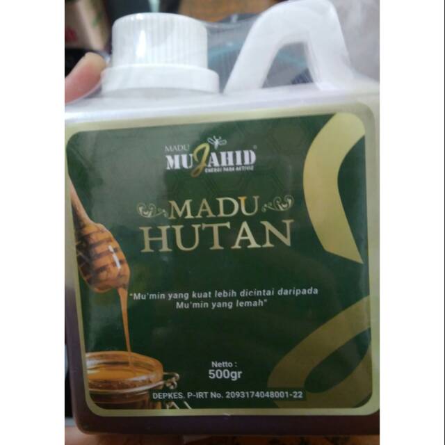 

Madu mujahid 500gr plus propolis