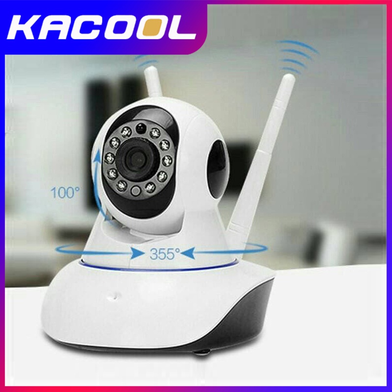 CCTV V380 IP Camera 1.3MP 720P ONVIF P2P WIFI DUAL ANTENA IR NIGHT VISION