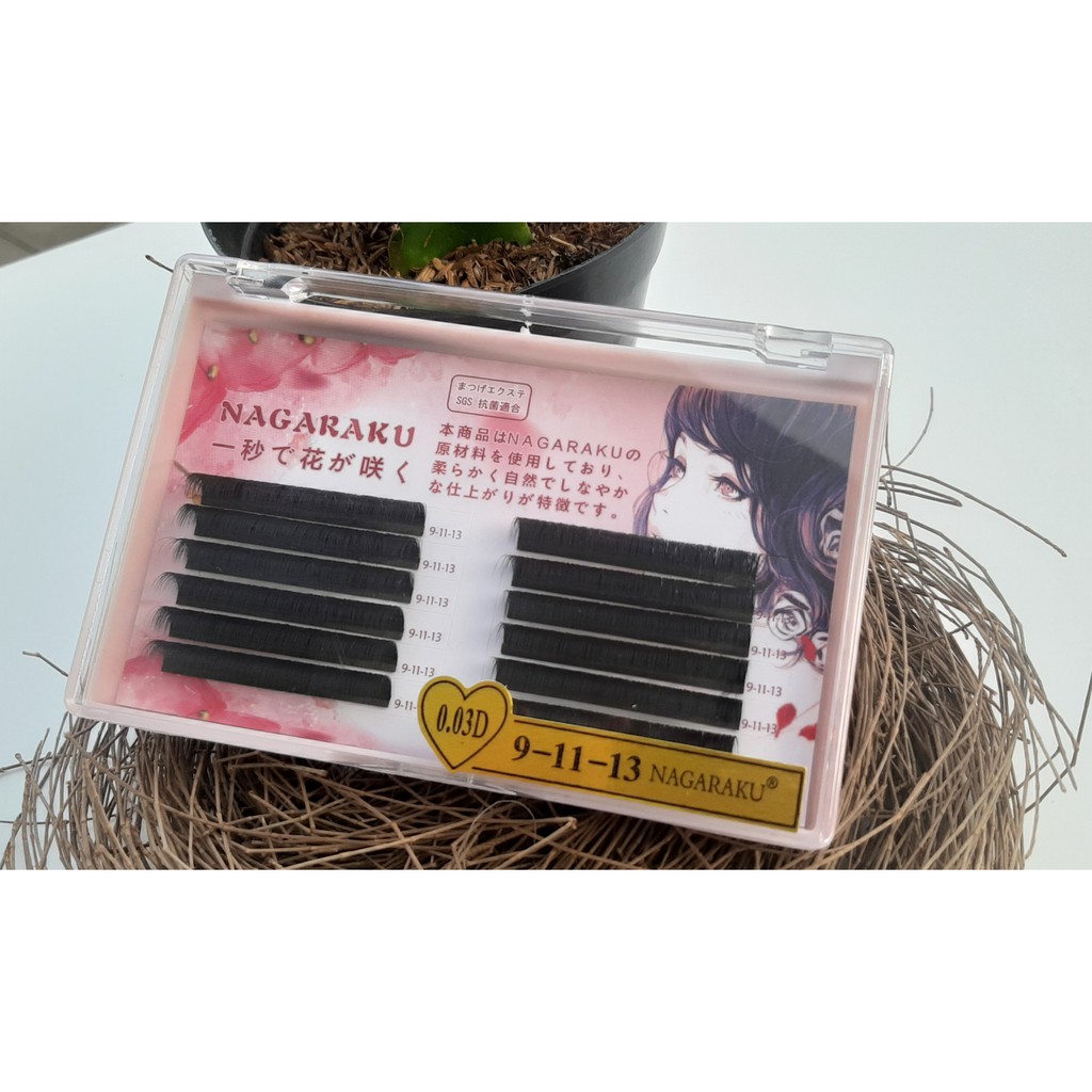 NAGARAKU BLOOM / eyelash extension size 0.03