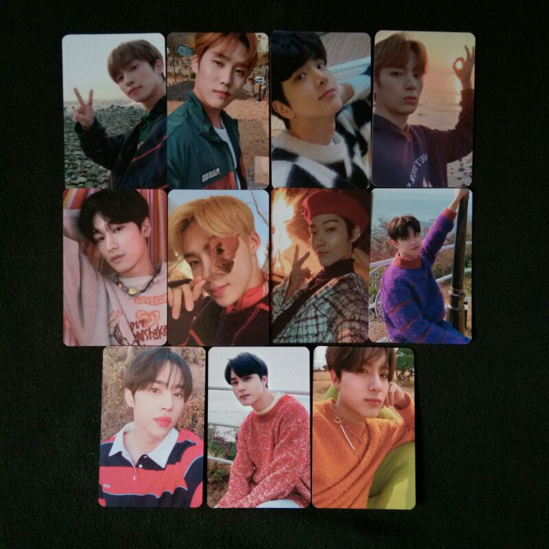 PHOTOCARD THE BOYZ PC DAZED ALL MEMBER HYUNJAE JUYEON SUNWOO YOUNGHOON Q NEW ERIC JACOB KEVIN