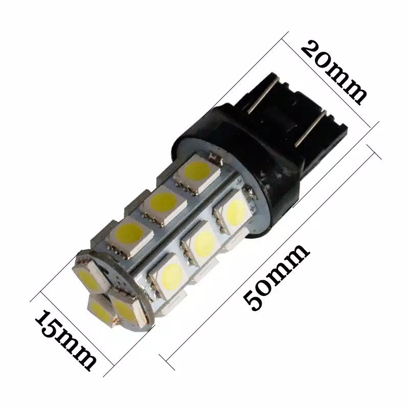 Led Stop Lamp Tancep 7443 T20 18 Titik Lampu Rem Lampu Sein Non Kedip Manteng Mobilio Brio Sigra Calya Jazz Crv Brv Terios Rush Xpander