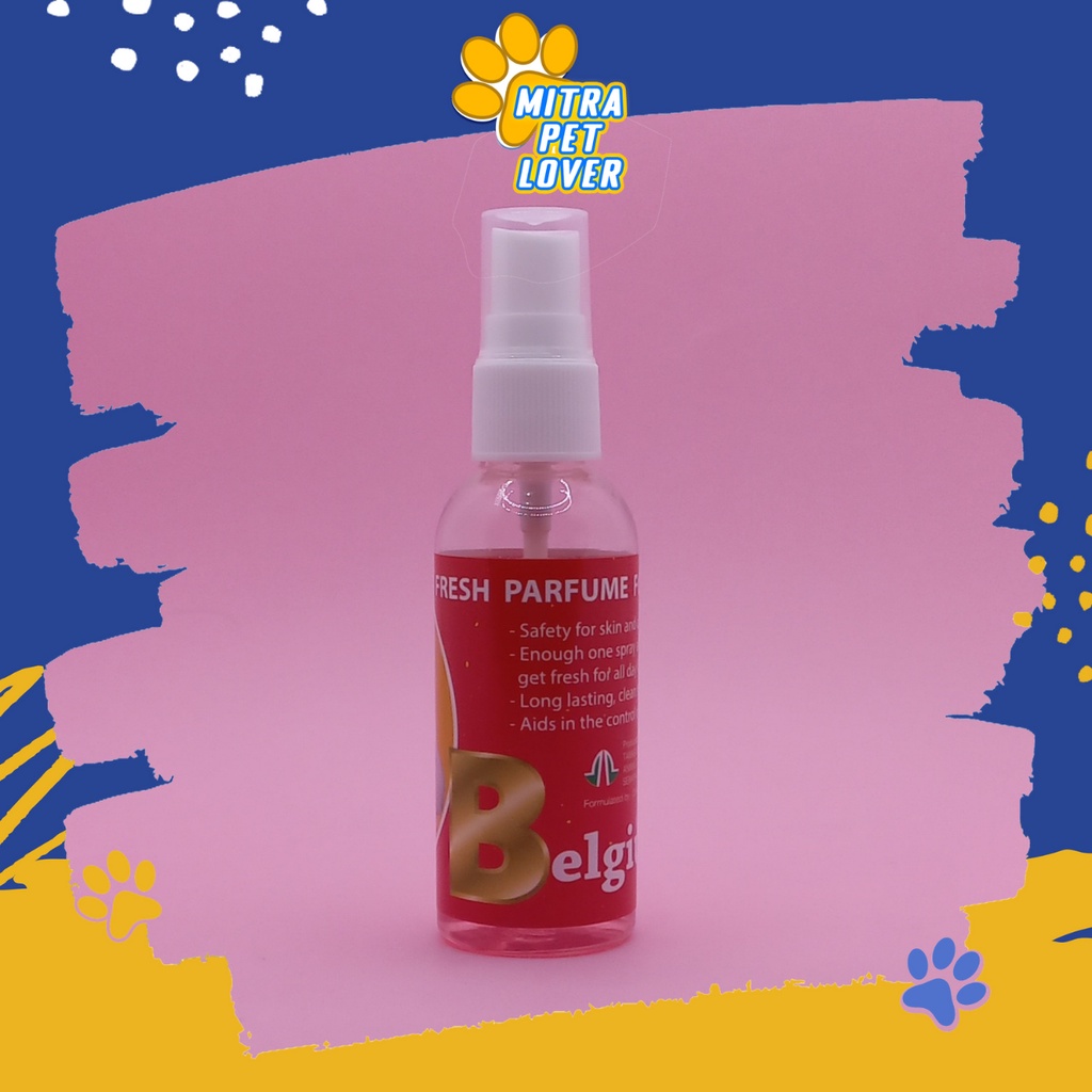 PARFUM KUCING BELGIUM CAT LIGHT GIRL 60 ML - WANGI HARUM AROMA SEGAR SPRAY AMAN BUAT KULIT &amp; BULU KITTEN KESAN BERSIH TERAWAT - MURAH GARANSI KUALITAS ASLI ORIGINAL - PET ANIMAL VETERINARY TAMASINDO OBAT &amp; VITAMIN HEWAN BINATANG PELIHARAAN MITRAPETLOVER