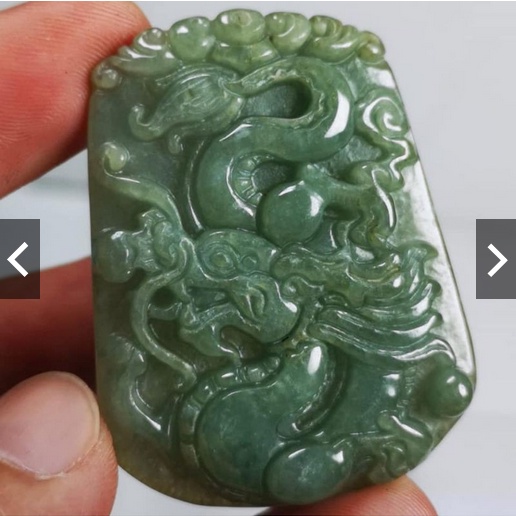 Batu permata natural giok burma type A beserta memo acc lab original