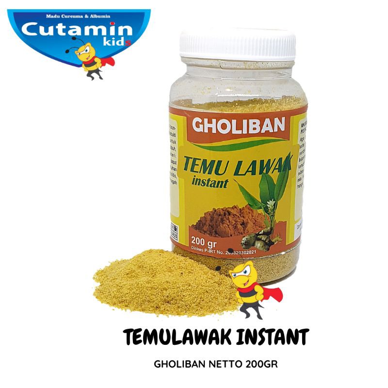 TEMULAWAK INSTAN / SEDUH GHOLIBAN 200GR ORIGINAL (KEMASAN BARU)