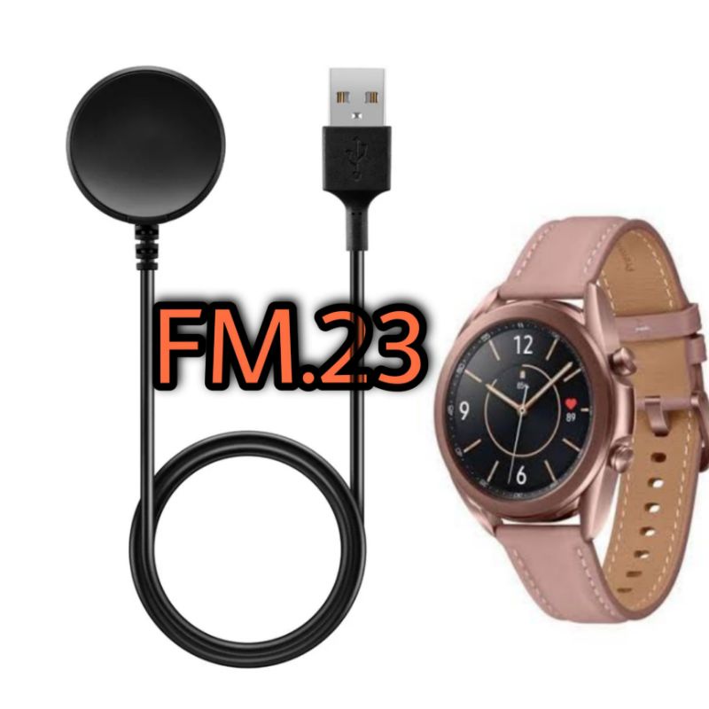 CABLE KABEL MAGNET MAGNETIC USB CHARGER SAMSUNG GALAXY WATCH 3 41MM CAS CASAN JAM TANGAN SMARTWATCH